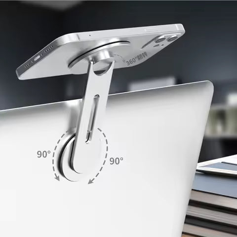 Magsafe Iphone Computer Mount Floating Hidden Car Phone Holder Magnetic Stand For Laptop/Desktop